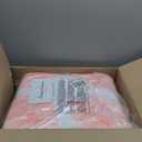 Tommy Bahama - Quilt Set, Super Soft Bedding with Matching Shams, Vibrant Coral Fern Design with Reversible Texture, Premium Home Essentials (Distressed Water Leaves Coral, Full/Queen)