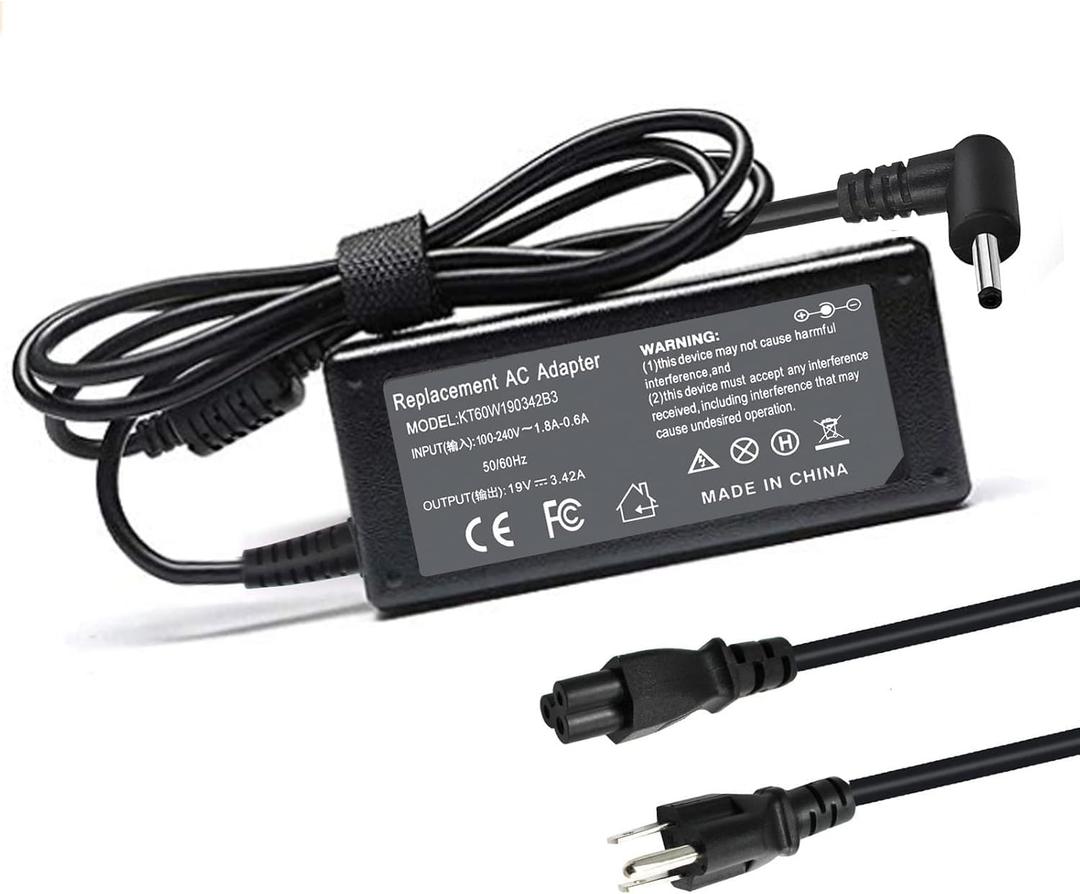 N15Q9 N15Q8 N16Q1 N16P3 N16P1 N19C4 Laptop Charger 65W for Acer Chromebook 11.6" C720 C720P C731 C738t C740 C670 CB3-111 CB3-431 CB3-532 CB5-571 CB5-132T PA-1450-26 PA-1650-80 N20C6 N20C5