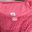 80s Costumes for Women Fishnet Neon Off Shoulder Dress 3, Medium