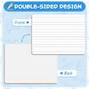Double-Sided Small White Board with Lines