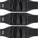 Tuiskusa Male Dog Diapers, High Absorbing Dog Belly Bands for Male Dogs, Washable Reusable Dog Male Wraps(5 Pack) Black, Small