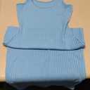 Summer Bodycon Midi Dress Casual Size S