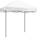 Upgraded Replacement Canopy Top Cover Only - Compatible with Ozark Trail FGA64S1 4'x6' Pop Up Canopy, Rainproof & UV-Resistant 420D Silver Coated Oxford Fabric (White)