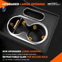 Upgraded Universal Center Console Organizer for Minivans, SUVs & Trucks