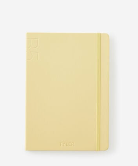 College Ruled Notebook Yellow