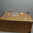 Kitchen Dining Chairs Set of 2 Modern Soft Linen Farmhouse Dining Room Chair with Metal Legs, Beige/Walnut