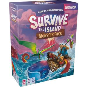 Asmodee Survive The Island Monster Pack Board Game Expansion - Add 3 New Monsters, Fun Adventure & Strategy Game for Kids & Adults, Ages 8+, 2-5 Players, 45 Minute Playtime