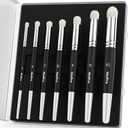 Nicpro Dry Brush Miniature Painting, 7 Sizes Professional Drybrush Set with Storage Case, Hobby Detail Paint Brushes for Tabletop & Wargames Miniature Model Painting