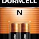 Duracell N 1.5V Alkaline Battery, 2 Count Pack, N 1.5 Volt Alkaline Battery, Long-Lasting for Medical Devices, Key Fobs, GPS Trackers, and More