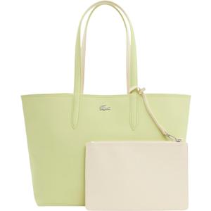 Lacoste Women's Anna Reversible Tote with Pouch, Sencha Poudre, One Size