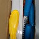 Kids Activity Table, 6-in-1 Play Table Chair Set - Adjustable Height, Storage Box, 105pcs Marble Run Building Blocks, Water & Sand Table Playset Toy Gift for Toddlers