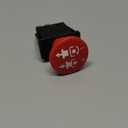 Clutch PTO Switch, 8 terminals, for Wright Stander 52420003-10AMP. Suitable for Yazoo Bad Boy Bobcat 101768 PTO switches Genuine Replacement PTO Switch (On/Off) Red 71410014, 71410001, 71410024