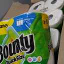 Bounty Quick Size Paper Towels, White, 8 Family Rolls = 20 Regular Rolls (Packaging May Vary)