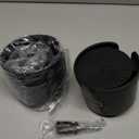 Upgraded Car Cup Holder Expander Adapter with Offset Adjustable Base, Compatible with Yeti 14/24/36/46oz Ramblers, Hydro Flasks 32/40oz, Other Large Bottles Mugs in 3.5"-4.0", 2 Pack (Black)