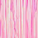 xo, Fetti Decorations Iridescent Fringe Foil Curtain - Set of 2 | Bachelorette Party Bridal Shower Backdrop, Wedding, Birthday Photo Booth