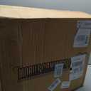 Bedside Commode with Wheels, Shower Wheelchair with 300 LBS Weight Capacity, Portable Toilet with Bucket for Elderly and Disabled