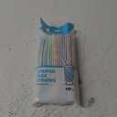 125-Count Striped Flex Straws