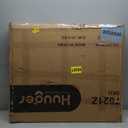 Huuger 63 x 28 Large Electric Standing Desk, Height Adjustable Computer Desk, 27.6" Deep Desktop, Stand up Gaming Office Table with 2 Hooks, 3 Preset Heights, for Home Office, Rustic Brown