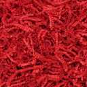 ROSYJUNE 1LB Crinkle Cut Paper Shred Filler, Red Shredded Paper for Gift Baskets Boxes Filling, Birthday Wedding Valentines Day Decoration