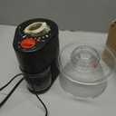 Bodum Bistro Electric Conical Burr Coffee Grinder, Preset Timer, 12 Grind Settings, Black