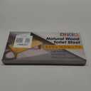 AZEN Toilet Stool Squat Adult, Wood Poop Stool for Bathroom Adults, 7 Inch Height (Yellow (1 Pack))