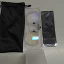 Riwissipa Reading Glasses Clip On Magnifiers for Eyeglasses Adjustable PD Glasses Magnifiers Blue Light Blocking Lenses Readers for Women Men (White, 2.5x)