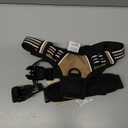 rabbitgoo Dog Harness for Large, No Pull Pet Harness with 3 Buckles, Adjustable Soft Padded Vest with Control Handle, Walking Reflective Pet Vest for Large Dogs, Beige, L