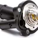 LF70-15-170 902-682 Engine Coolant Thermostat Housing for Mazda 3 07-13 5 07-10 MX-5 Miata 07-15 2.0L 2.3L 143-0838