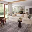 Loloi Angela Rose Ember Collection EMB-05 Graphite/Multi 3'-6" x 5'-6" Accent Rug