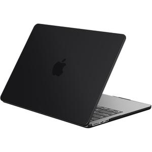 EooCoo Case Compatible with MacBook Air 13 inch M5 2026-2022 M4 M3 M2 A3449 A3240 A3113 A2681, Sleek Hard Shell Scratch Resistant Protective Cover Compatible for MacBook Air 13.6 inch, Matte Black