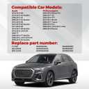 Fuel Injectors Compatible with A3 A4 A5 A6 Q3 Q5 TT Passat Jetta CC EOS GTI Beetle Tiguan 6 Holes 4Pcs Replace FJ1057