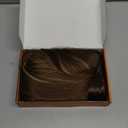 Haloo Blonde Brown Wigs with Bangs - Long Layered Natural Looking Synthetic Heat Resistant Wavy Hair Wigs for Women Daily Party, 26 Inch Blonde Mixed Brown