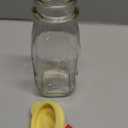 kitchentoolz Salad Dressing Shaker Bottle – 12oz Carafe Glass Bottle with Silicone Pour Spout and Tamper-Proof Lid for Sauces and Marinades - Salad Dressing Dispenser Container