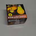 Amber Sleep Light Bulb 2 PackDimmable 1800K Warm Light Bulbs for Healthy Sleep,Blue Light Blocking,A19 9W(60W Equivalent) E26 Base Amber Light Bulbs for Bedroom, Baby Nursery Room