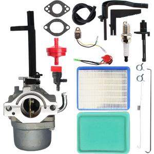 591378 Carburetor Compatible for 10 Hp 697978 796321 696132 696133 796322 694952 6250 Nikki 695115 030430 695114 Coleman Powermate 5000 6250 Storm Responder 5500 Troy Bilt 204412-0147E1 Carb 591378 Carburetor Compatible for 10 Hp 697978 796321 696132 696133 796322 694952 6250 Nikki 695115 030430 695114 Coleman Powermate 5000 6250 Storm Responder 5500 Troy Bilt 204412-0147E1 Carb
