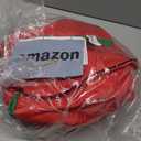 Christmas Light Storage Bag with Reels- Holds up to 750ft of Mini Lights. 600D Zipper Bag & Container for Holiday Xmas Lights. A Classic Storage Solution! (1, RED)