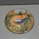 Giosve Vintage Fox Round Wall Art Canvas Framed Poster, Farmhouse Rustic Cottagecore Fox Woodland Animals Hanging Wall Sculptures for Home Bedroom Living Room Decor, 10x10 Inch