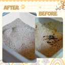 6 Pack Reusable Litter Box Liners F compatible with Modkat Flip Litter Box Type F Cat Flip Liners waterproof Durable Cat Bin Pad(square)