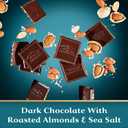 GHIRARDELLI Intense Dark Chocolate Bar, Sea Salt Almond, 3.5 Oz Bar (EXP 02/28/27)