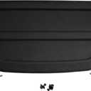 Cargo Cover for Nissan Kicks 2025 2026 Rear Trunk Shade Non-Retractable Trunk Cover Board Rear Parcel Shelf Finisher Trunk Security Shield Shade (NOT for Kicks Play) Black