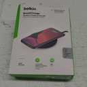 Belkin Quick Charge Wireless Charging Pad - 10W Qi-Certified Charger Pad for iPhone, Samsung Galaxy, Apple Airpods Pro & More - Charge While Listening to Music, Streaming Videos, & Video Calls - Black