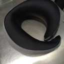 FIOGIKO Travel Neck Pillows for Airplanes  360° Ergonomic Memory Foam Travel Pillow  Relief Neck Pain with Breathable Support for Long Flights, Car, Train & Office Use  Adults & Kids (Gray)