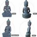 25" Large Buddha Statue Outdoor for Garden, Meditating Buddhist Statues
