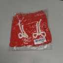 Women Fluffy Knit Beanie Hats Cute Bow Knot Cat Ear Hat Y2k Aesthetic Accessories Kawaii Stuff (One Size, Red)