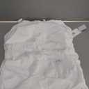 ATTRACO Women's Maternity Tank Tops with Built in Bra Seamless Y Back Side Ruched Pregnancy Tank Top (Medium, White)