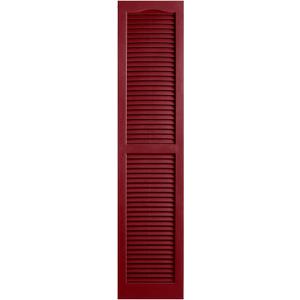 Alpha VNB1571CBOL Open Louver, 2 Pack, 14" x 71", Cranberry