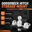 Hitch Holder for Truck Bed, Ford Boxlink 2017-2026 F-250 F-350 F-450