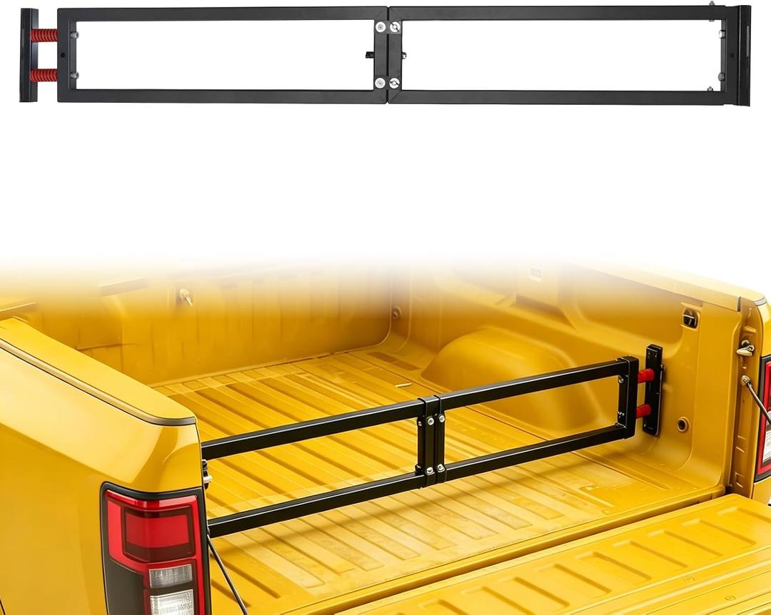 Truck Bed Divider Compatible with 2015-2026 Ford F150 | Adjustable Truck Bed Organizer, Cargo Divider Trunk Organizer Replacement for 2025 F150 Accessories, Luggage Divider