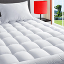 ELEMUSE Queen Size Quilted Mattress Pad Cover, Mattress Protector with Fitted Deep Pocket 8-21", 5.68lb