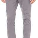Mens Skinny-Fit Casual Stretch Chino Pant (38W x 28L, Charcoal)